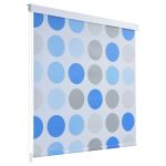 Roletă perdea de duș 120x240 cm Model cercuri GartenMobel Dekor