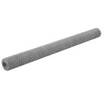 Plasă de sârmă găini, argintiu, 25 x 1,5 m, oțel galvanizat GartenMobel Dekor