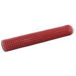 Gard de sârmă găini, roșu, 10 x 1 m, oțel cu înveliș PVC GartenMobel Dekor