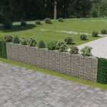Perete gabion, 630 x 30 x 100 cm, oțel galvanizat GartenMobel Dekor