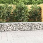 Perete gabion cu capace, 300 x 50 x 50 cm, oțel galvanizat GartenMobel Dekor