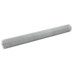 Plasă de sârmă găini, argintiu, 10 x 1,5 m, oțel galvanizat GartenMobel Dekor