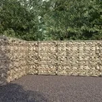 Perete gabion cu capace, 600 x 30 x 200 cm, oțel galvanizat GartenMobel Dekor