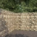 Perete gabion cu capace, 300 x 50 x 200 cm, oțel galvanizat GartenMobel Dekor