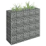 Strat înălțat gabion, 90 x 30 x 90 cm, oțel galvanizat GartenMobel Dekor