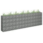 Strat înălțat gabion, 270 x 30 x 90 cm, oțel galvanizat GartenMobel Dekor