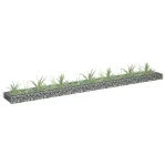 Strat înălțat gabion, 270x30x10 cm, oțel galvanizat GartenMobel Dekor