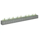 Strat înălțat gabion, 360 x 30 x 30 cm, oțel inoxidabil GartenMobel Dekor