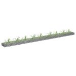 Strat înălțat gabion, 360x30x10 cm, oțel galvanizat GartenMobel Dekor