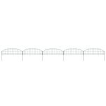 Set gard de grădină arcuit, verde, 77,3 x 26 cm GartenMobel Dekor