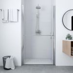 Ușă de duș, 100 x 178 cm, sticlă securizată GartenMobel Dekor