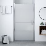 Ușă de duș, 81 x 195 cm, sticlă securizată mată GartenMobel Dekor