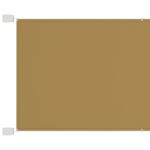 Copertină verticală, bej, 140x270 cm, țesătură Oxford GartenMobel Dekor