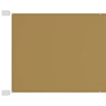 Copertină verticală, bej, 140x800 cm, țesătură Oxford GartenMobel Dekor