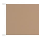 Copertină verticală, gri taupe, 140x800 cm, țesătură oxford GartenMobel Dekor
