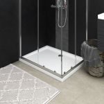 Cădiță de duș dreptunghiulară din ABS, alb, 70x90 cm GartenMobel Dekor