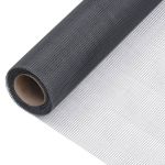 Plasă de sârmă, gri, 80x1000 cm, fibră de sticlă GartenMobel Dekor