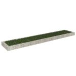 Strat înălțat de gabion, 500x100x20 cm, oțel galvanizat GartenMobel Dekor