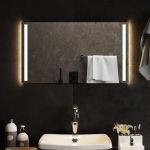 Oglindă de baie cu LED, 70x40 cm GartenMobel Dekor