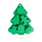 Formă de copt din silicon - motive de Crăciun - 22 x 18,5 x 2,5 cm Best CarHome