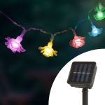 Instalație de pom cu încărcare solară LED - floare - 2,3 m - 20 LED - multicolore Best CarHome