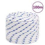 Frânghie de barcă, alb, 18 mm, 100 m, polipropilenă GartenMobel Dekor