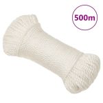 Frânghie de lucru, alb, 3 mm, 500 m, polipropilenă GartenMobel Dekor