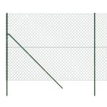 Gard de plasă de sârmă, verde, 1,4x10 m GartenMobel Dekor