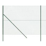 Gard de plasă de sârmă, verde, 2,2x10 m GartenMobel Dekor