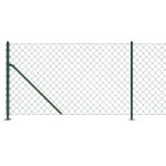 Gard plasă de sârmă cu bordură, verde, 0,8x25 m GartenMobel Dekor