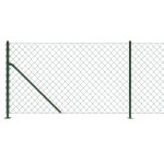 Gard plasă de sârmă cu bordură, verde, 1x10 m GartenMobel Dekor