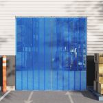 Perdea pentru ușă, albastru, 300 mmx2,6 mm 25 m, PVC GartenMobel Dekor