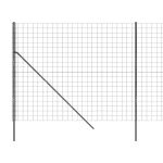 Gard plasă de sârmă, antracit, 1,4x25 m, oțel galvanizat GartenMobel Dekor