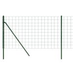 Gard plasă de sârmă, verde, 1x10 m, oțel galvanizat GartenMobel Dekor
