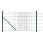 Gard plasă de sârmă cu bordură, verde, 0,8x10 m GartenMobel Dekor