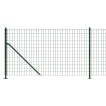 Gard plasă de sârmă cu bordură, verde, 0,8x25 m GartenMobel Dekor