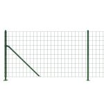 Gard plasă de sârmă cu bordură, verde, 0,8x25 m GartenMobel Dekor