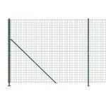 Gard plasă de sârmă cu bordură, verde, 1,4x10 m GartenMobel Dekor