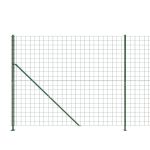 Gard plasă de sârmă cu bordură, verde, 1,6x25 m GartenMobel Dekor