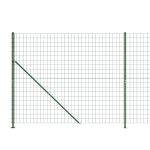 Gard plasă de sârmă cu bordură, verde, 1,6x25 m GartenMobel Dekor