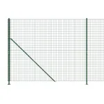 Gard plasă de sârmă cu bordură, verde, 2,2x10 m GartenMobel Dekor