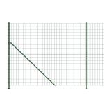 Gard plasă de sârmă cu bordură, verde, 2x10 m GartenMobel Dekor