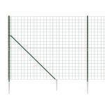 Gard plasă de sârmă cu țăruși de fixare, verde, 1,8x10 m GartenMobel Dekor