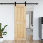 Ușă „NARVIK”, 70x210 cm, lemn masiv de pin GartenMobel Dekor