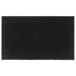 Covoraș de ușă, negru, 90x150 cm, fibre de cocos GartenMobel Dekor