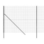 Gard plasă de sârmă, antracit, 1,4x25 m, oțel galvanizat GartenMobel Dekor