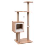 Ansamblu pentru pisici, covoraș din funie de sisal, 123 cm GartenMobel Dekor