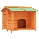 Cușcă de câine, maro, 96x87x80,5 cm, lemn masiv pin GartenMobel Dekor