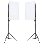 Lumină profesională de studio, 2 buc., 40x60 cm GartenMobel Dekor