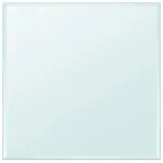 Blat de masă din sticlă securizată pătrat 800 x 800 mm GartenMobel Dekor